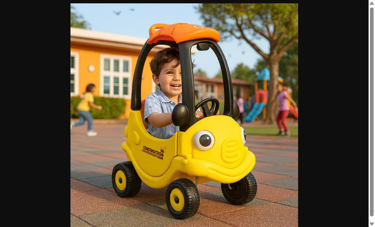 Construction Coupe Car